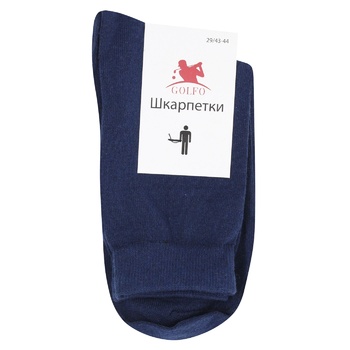 Golfo Comfort Men's Socks s.29 Dark Blue