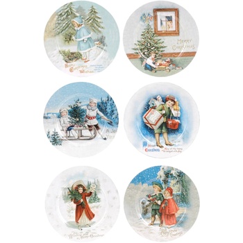 Excellent Houseware New Year's Print Plastic Dish 33cm - buy, prices for - photo 2