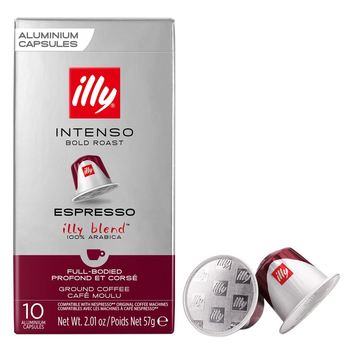 

Кофе в капсулах Illy Intenso Espresso 100% Арабика 10шт совместимы с Nespresso
