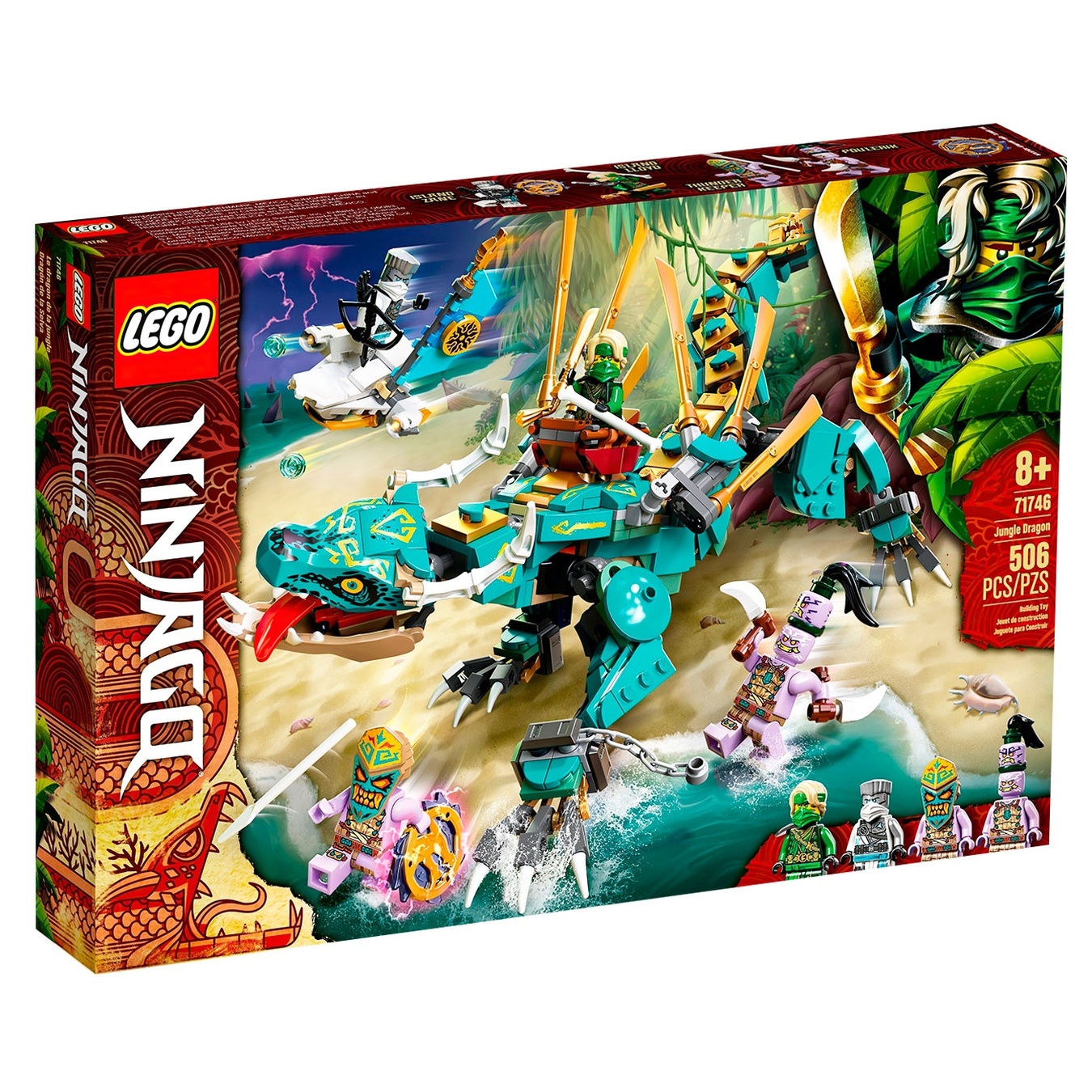 

Конструктор Lego Ninjago Дракон джунглей 71746