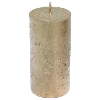 Candy Light Paraffin Gold Candle 5*10cm