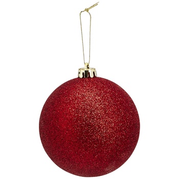 Actuel Red Christmas Ball 10cm in Assortment - buy, prices for - photo 5