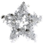 Actuel Star Made of Tinsel 32cm in assortment