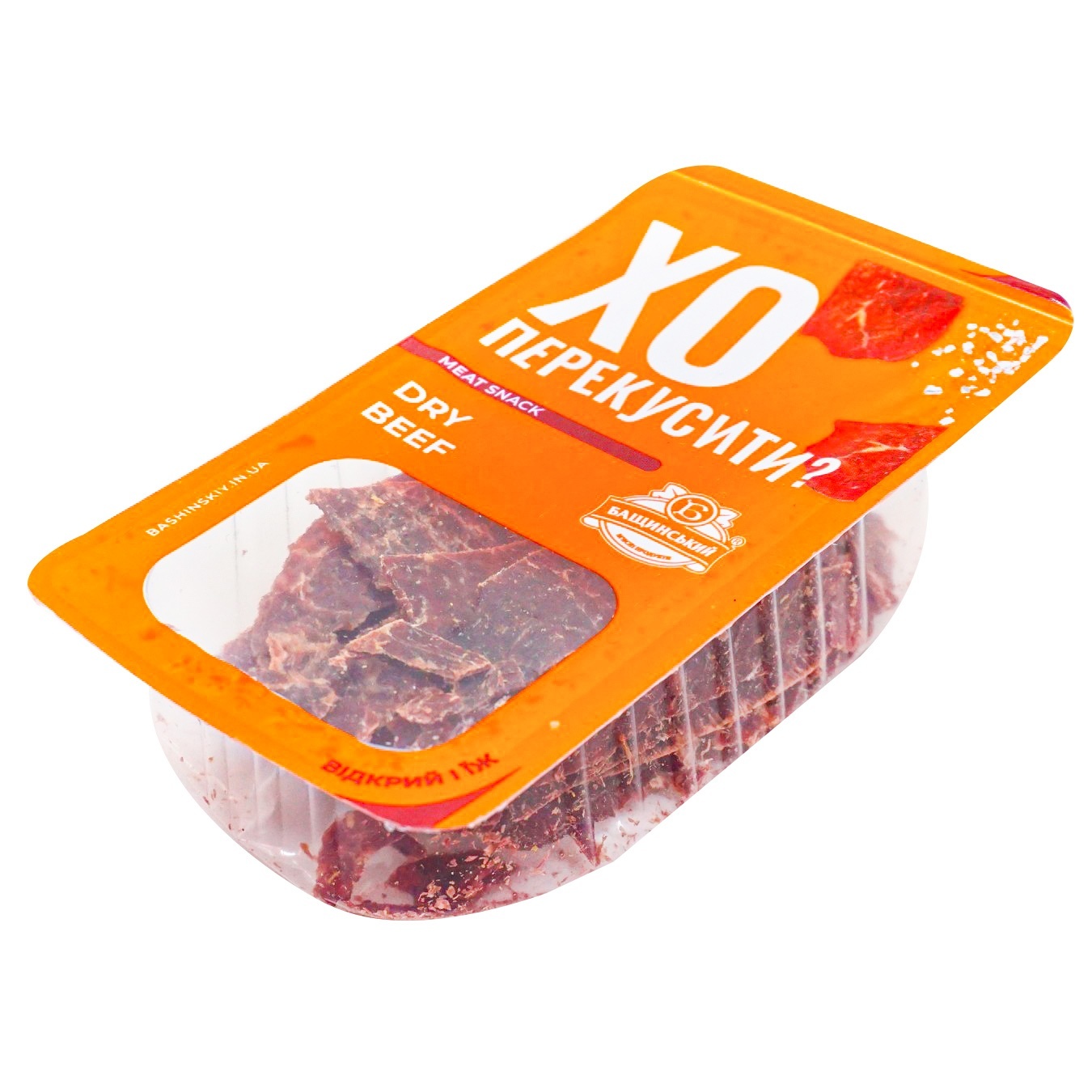

Чипсы говяжьи Бащинский Dry Beef сырокопченые высшего сорта 50г