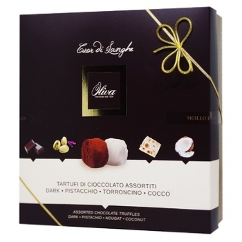 Oliva Assorted Chocolate Truffles 250g - buy, prices for - photo 1