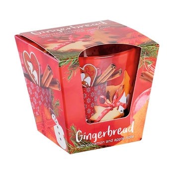 Свічка Bartek Пряники в склі 115г - купити, ціни на Auchan - фото 1