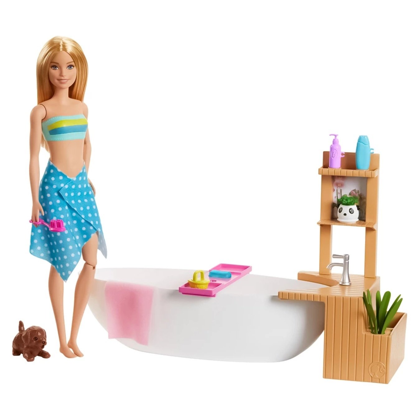

Набор игрушечный Barbie Ванная комната