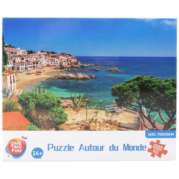 One two fun Famous Cities Puzzle in assortment - buy, prices for Auchan - photo 3