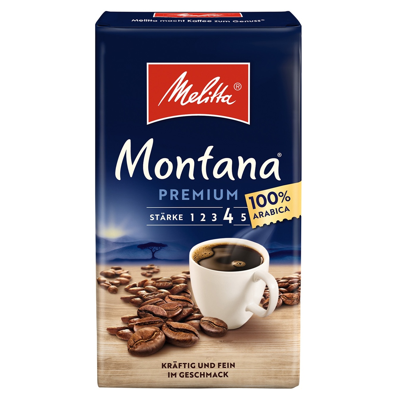 

Кофе Melitta Montana молотый жареный 500г