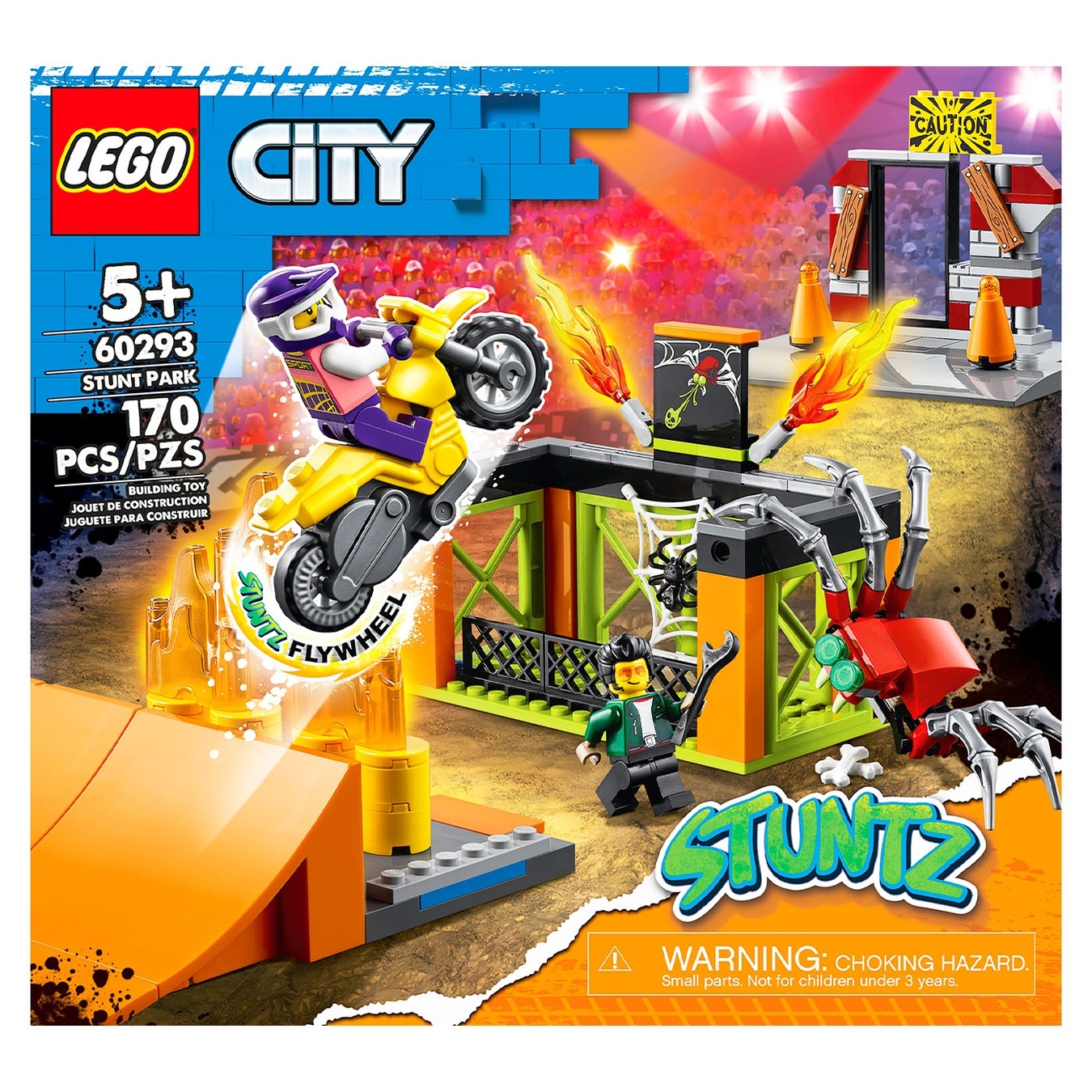 

Конструктор Lego City Stuntz Каскадерский парк 60293