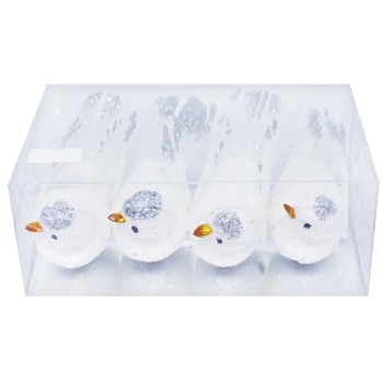 Набор белых птиц 4шт - купить, цены на КОСМОС - фото 2