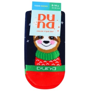 Duna Winter Children's Socks s.22-24 Dark Blue - buy, prices for EKO Market - photo 1