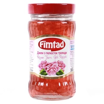 Fimtad of rose petals jam 380g - buy, prices for Auchan - photo 1