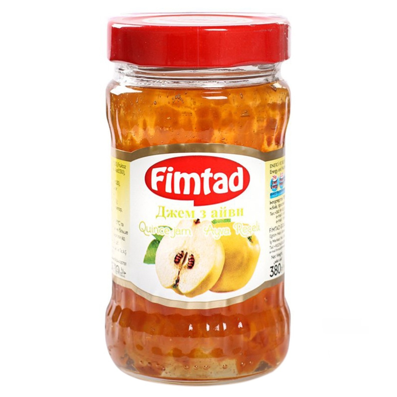 

Джем Fimtad из айвы 380г