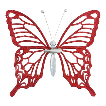 Прикраса новорічна Mislt Метелик середній - купити, ціни на Ідеал - фото 2