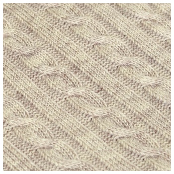 Provence Soft Braids Latte Plaid 140x180cm - buy, prices for COSMOS - photo 2