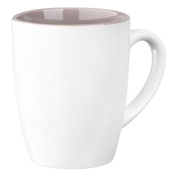 Ardesto Savona White and Beige Cup 360ml - buy, prices for - photo 1