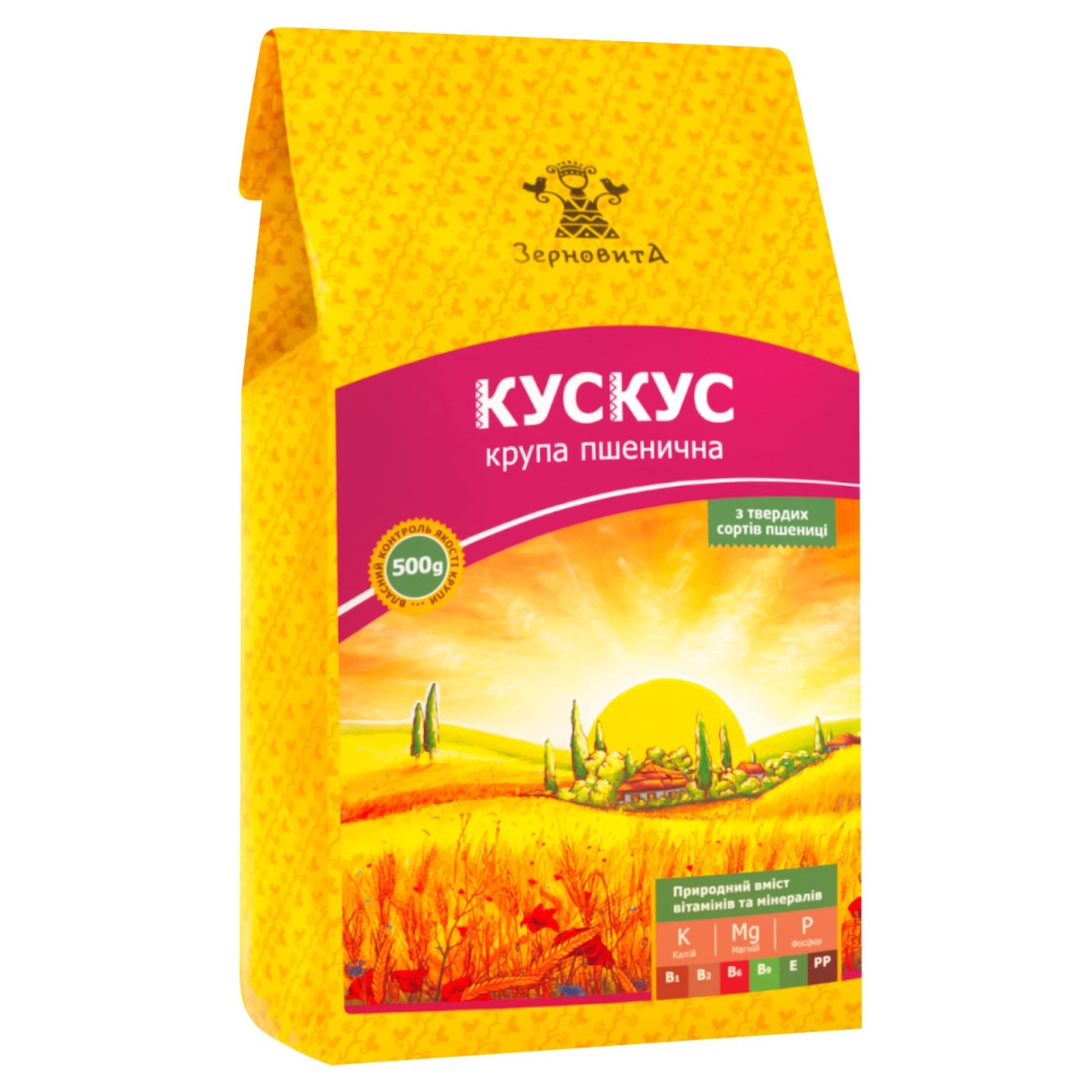 

Кус Кус Зерновита 500г