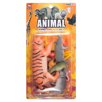 Dingua Wild Animals Game Set 15pcs - buy, prices for Vostorg - photo 1