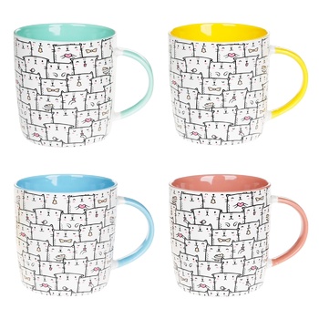 Bona Di Thirty-Three Cats Home Mug 0.39l - buy, prices for - photo 1