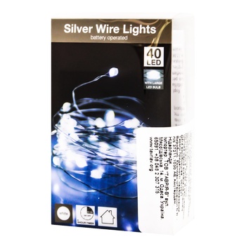 Koopman 40 LED Lamps Electric Garland 5m - buy, prices for COSMOS - photo 1