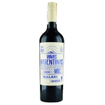 Вино Vinas Argentinas Malbec красное сухое 12,8% 0,75л