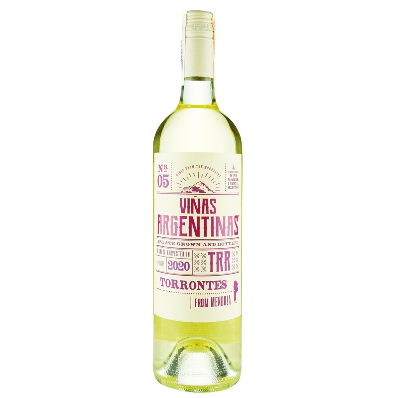 

Вино Vinas Argentinas Torrontes белое сухое 13,8% 0,75л