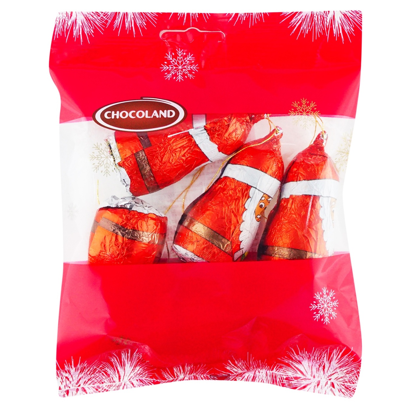 

Набор новогодний Chocoland Шоколадные фигурки Санта-Клаусы 63г
