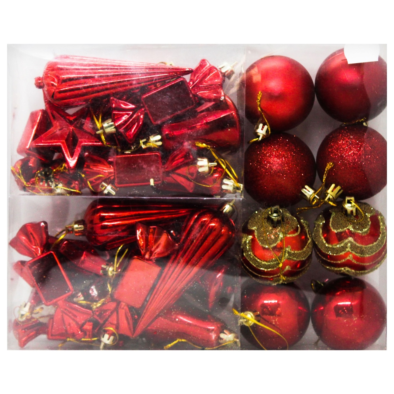 

Прикраса Китай новорічна Набір Art.10314-R х6