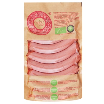 Organic Meat Premium Organic Sausages with Butter 350g - buy, prices for - photo 1