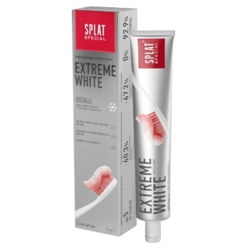 Зубная паста Splat Special Eхtreme White отбеливающая 75мл
