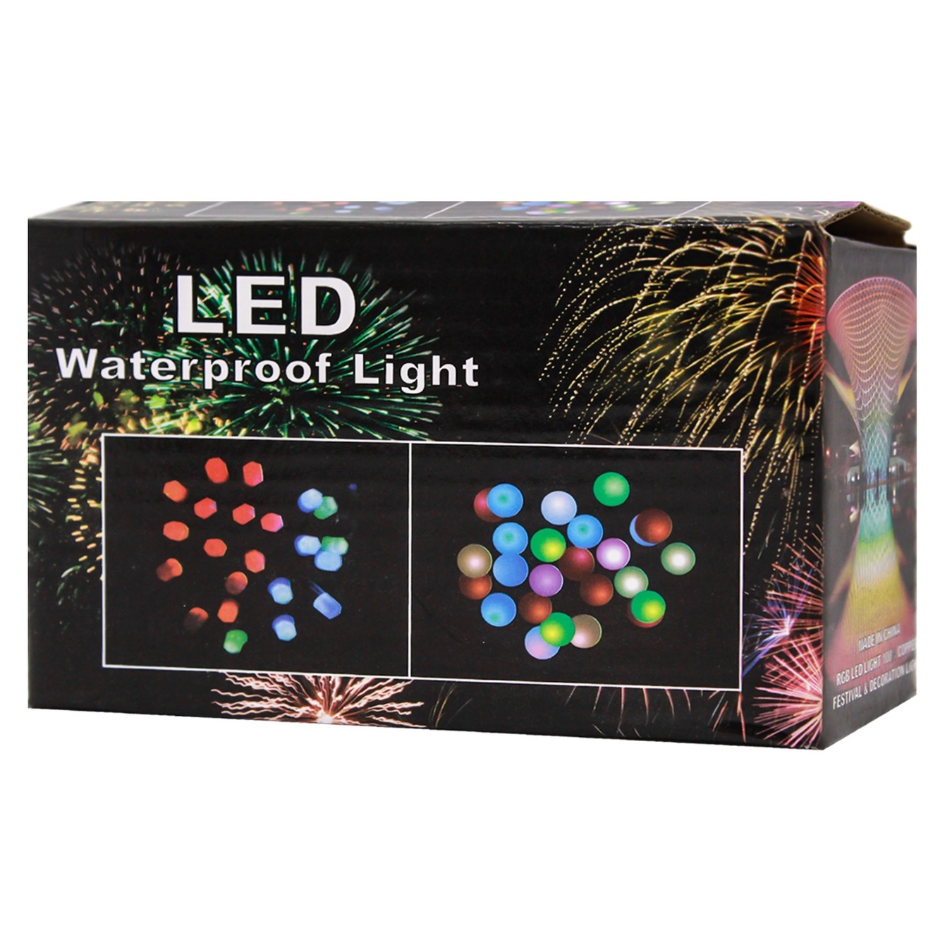 

Гірлянда електрична 40 ламп 5 м, Кулі матові кольорова, арт. 6366-N-04 И572