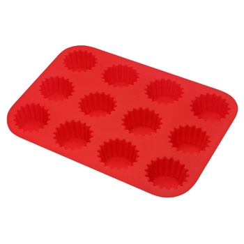 Форма для маффинов силиконовая 31х24х4см - купить, цены на КОСМОС - фото 3