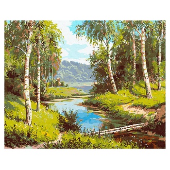 Ideyka Bridge Across River Creativity Set 40x50cm - buy, prices for - photo 1