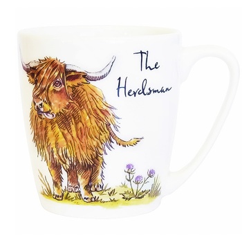 Churchill White/Brown Mug 0.3l - buy, prices for COSMOS - photo 1