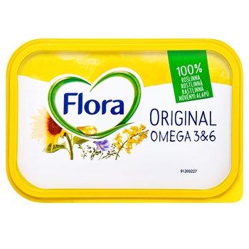 Маргарин Flora Original бутербродний 45% 250г - купити, ціни на МегаМаркет - фото 3