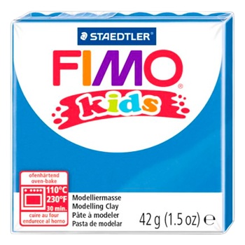 Fimo Kids Blue Modelling Clay 42g - buy, prices for - photo 1