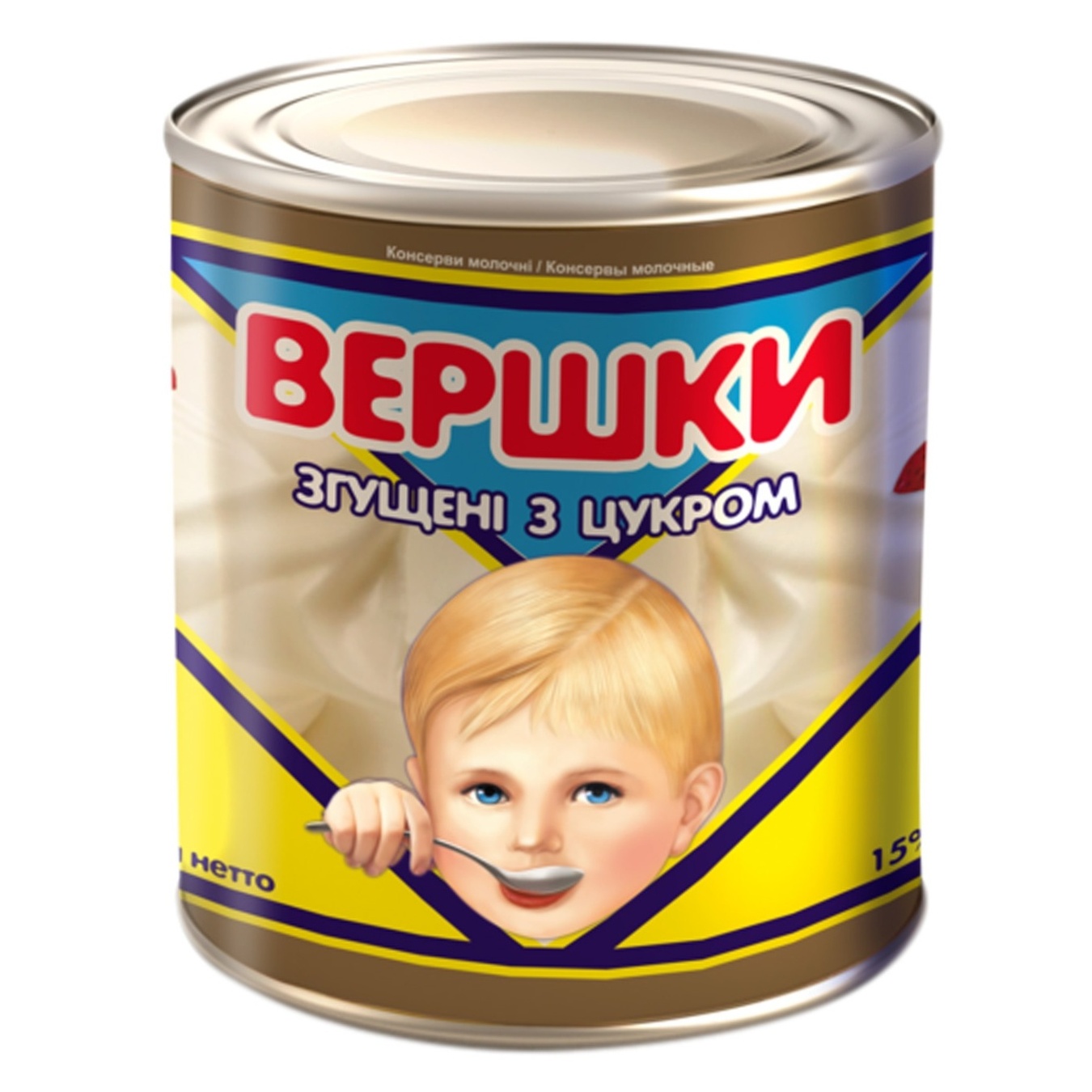 

Сливки сгущенные с сахаром 15% 350г