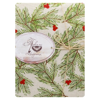 Provence Christmas Tree Tablecloth 136x220cm - buy, prices for COSMOS - photo 1