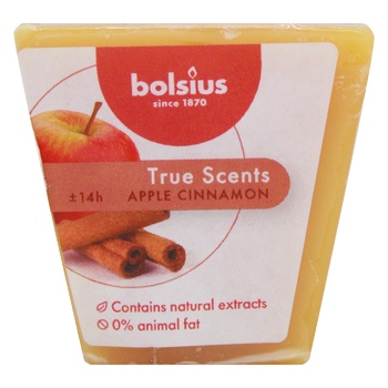 Bolsius True Scents Apple with Cinnamon Candle 47/47 1pc - buy, prices for - photo 2