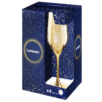 Luminarc Honey Set of Glasses for Champagne 4pcs*160ml