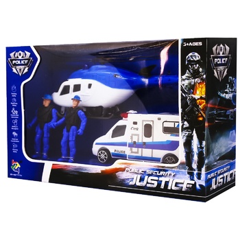 Іграшка ЮТ Набір поліцейської техніки - купити, ціни на - фото 1