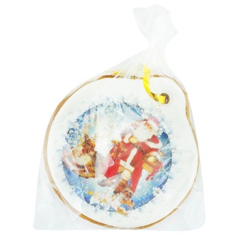 Dobryk Christmas Ball Gingerbread-card - buy, prices for Auchan - photo 1