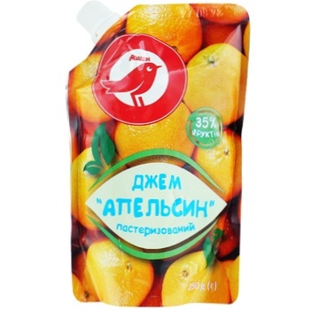 Джем Ашан из апельсина 250г - купить, цены на Auchan - фото 1