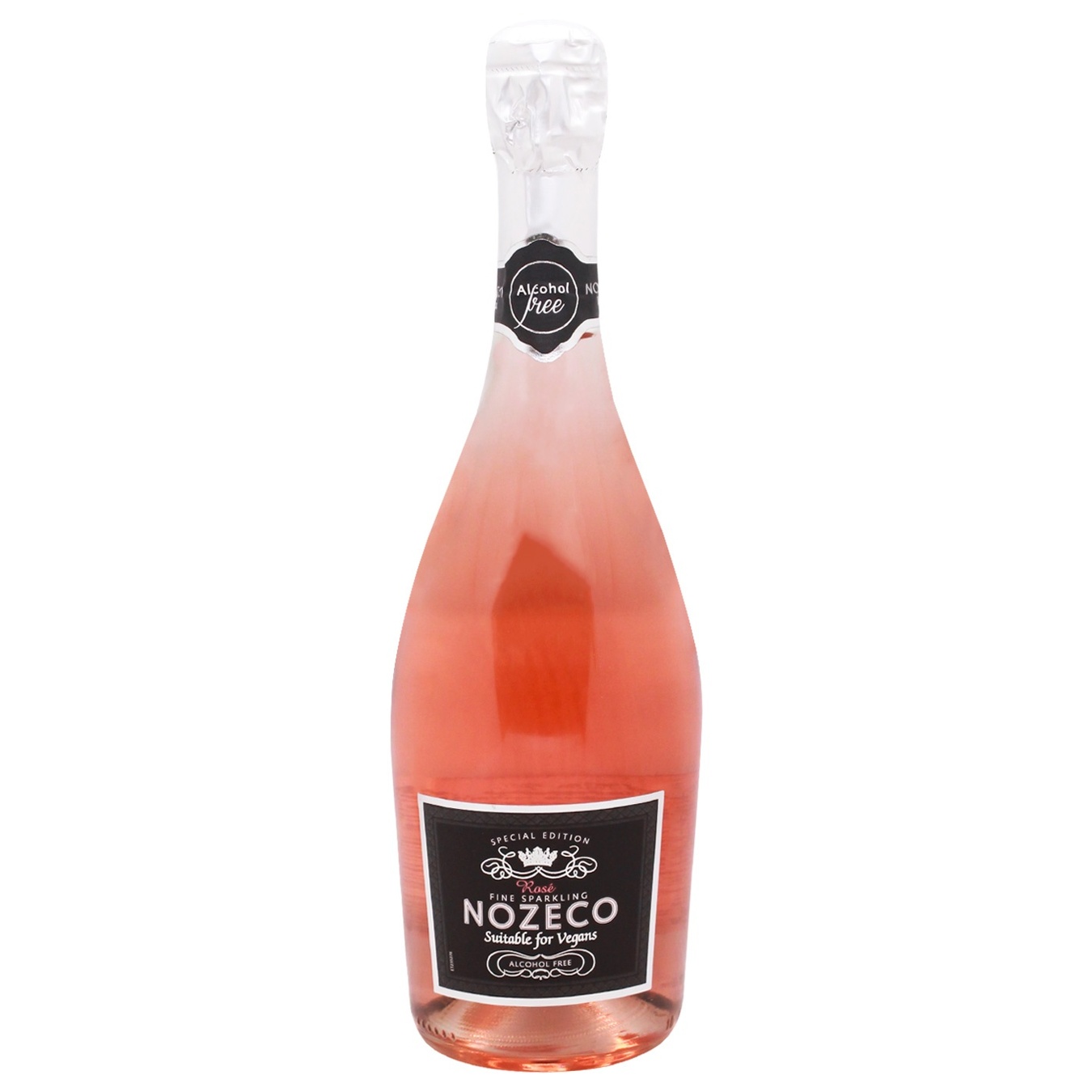 

Вино игристое Nozeco Rose безалкогольное розовое сладкое 0,75л