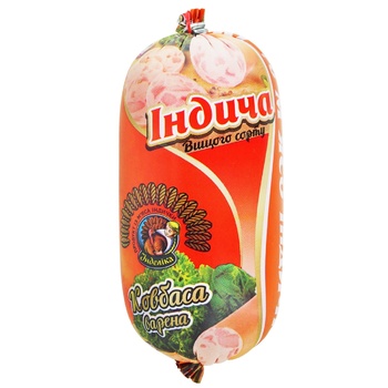 Indelika Turkey Boiled Sausage Highest Grade Weight - buy, prices for - photo 1