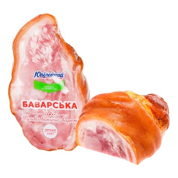 Продукт зі свинини МКЮ Рулька Баварська 1 ґат. к/в ваг. - купить, цены на - фото 1