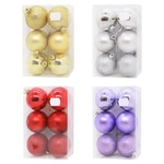 SYQC-012244 Set of Christmas Bubbles d6cm 6pcs