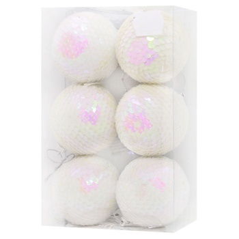 Christmas Bubbles Set 6cm 6pcs - buy, prices for - photo 1