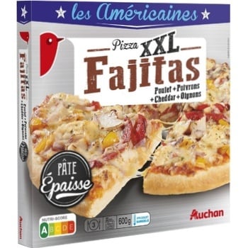 Auchan Fajitas Pizza 600g